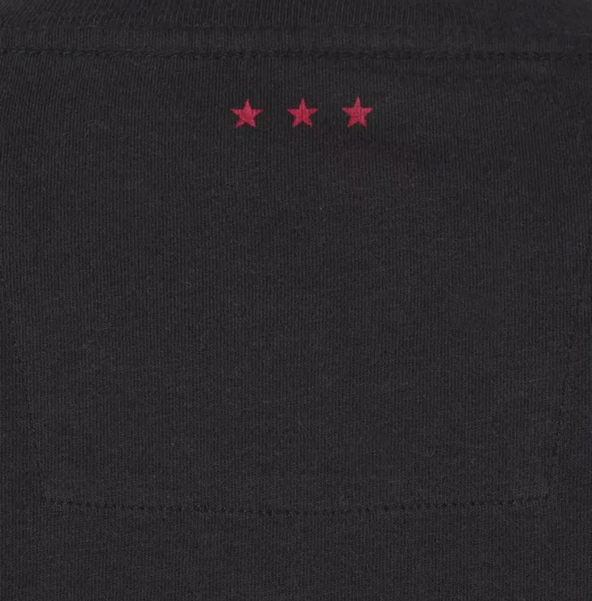 MULTI PEACE ORGANIC COTTON EMBROIDERED TEE