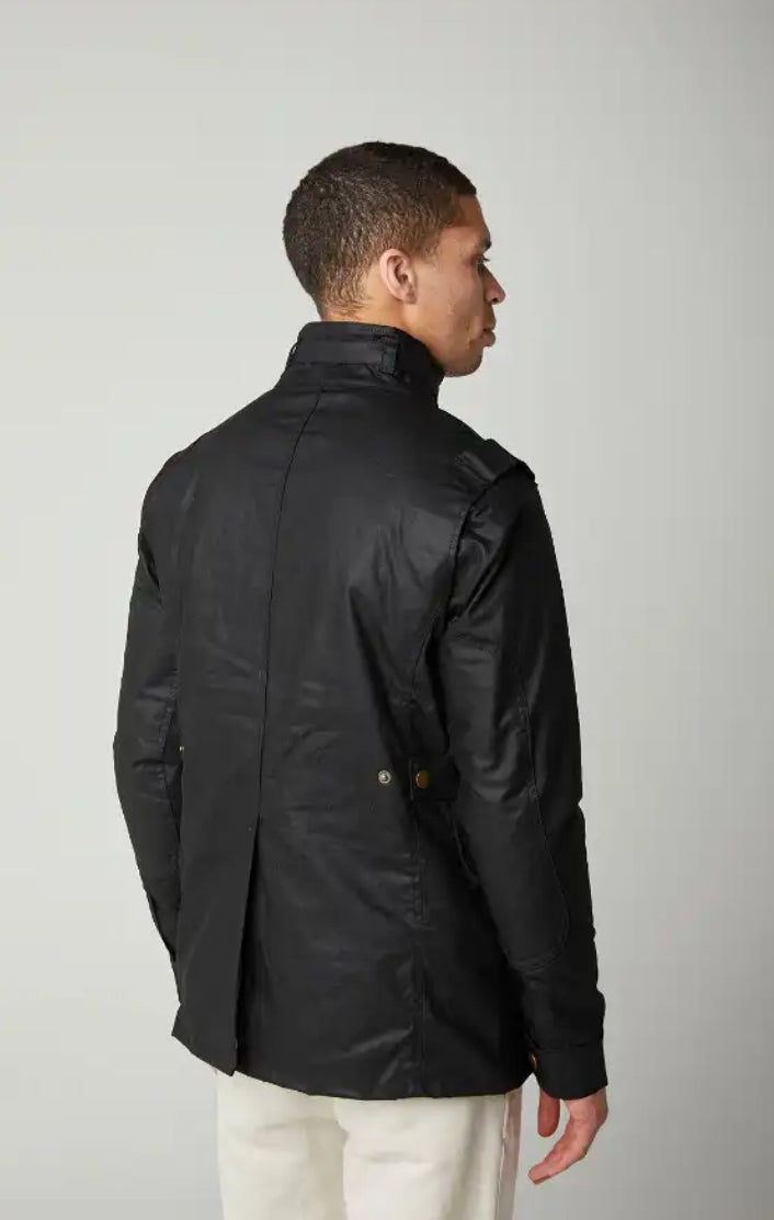 Bentley Waxed Jacket Black