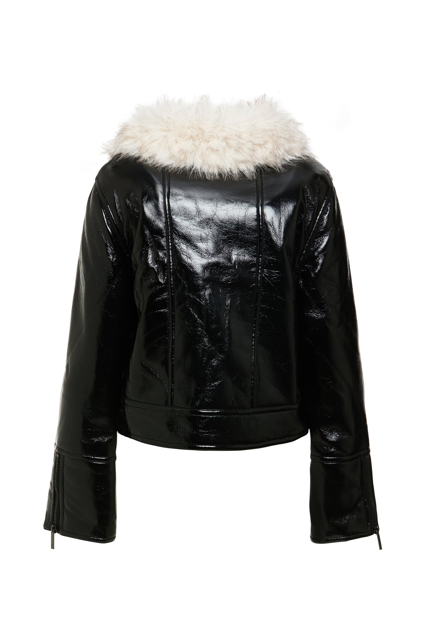 Unreal Fur Wet Look Aviator