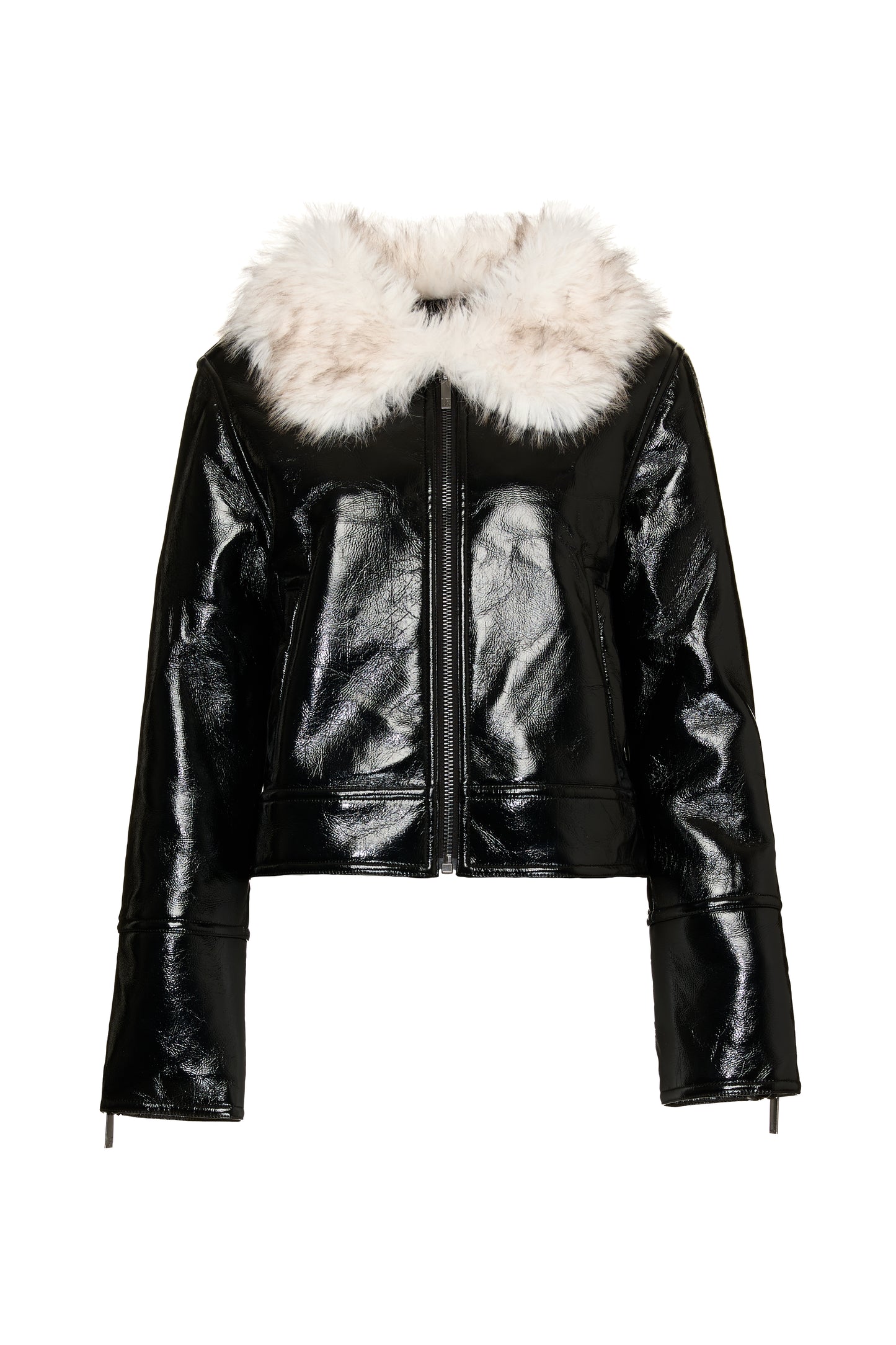Unreal Fur Wet Look Aviator