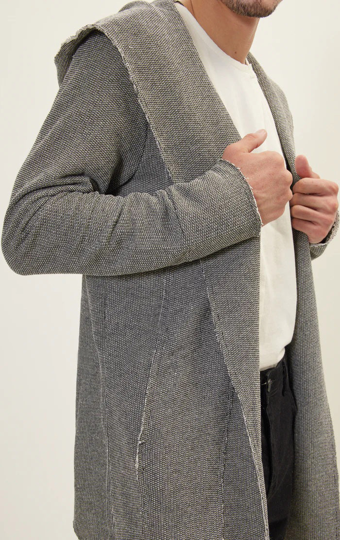 Desert Nights Hooded Cardigan Grey