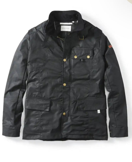 Bentley Waxed Jacket Black