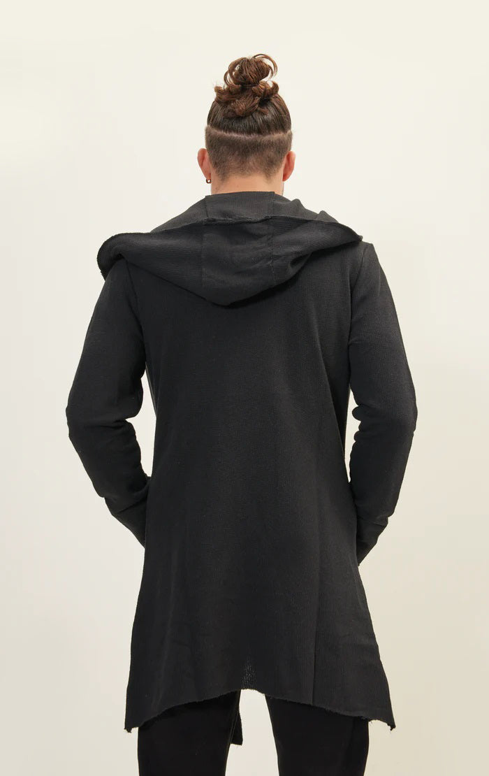 Desert Nights Hooded Cardigan Black